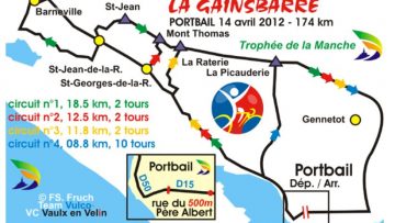 L'lite du cyclisme national dans la Manche  la mi-avril