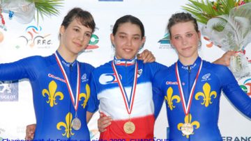Championnat de France Piste: Pascale Jeuland remporte la course aux points, Virginie Cueff 2me en Vitesse