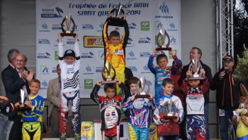 Les jeunes du Trgueux Bmx sur les championnats de France