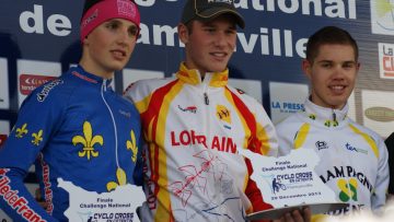 Finale challenge national  de cyclo-cross : Gras  dompte Havot chez les juniors