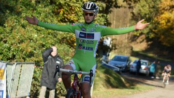 Cyclo-Cross de Melrand (56) : Corbihan devant Le Bouedec 