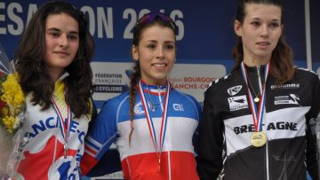 France de cyclo-cross cadettes: Vandermoutten titre/Le Net 3me 