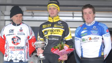 Pass'Cyclisme  Tressignaux (22) : Boivin, Tabaric et Quiniou