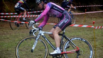 Cyclo-Cross de Ploemel "Man Bogad" (56) : Daniel devant Le Boudec