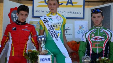 En diffr du Trophe Rgional de cyclo-cross  Argentr-du-Plessis (35)  