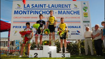 St Laurent Juniors : le bouquet pour Axel Guilcher