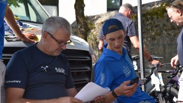 La Sportbreizh U19 UCI 2026. Jop Van Den Biggelaar, le jaune lui va si bien