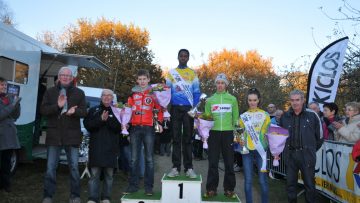 Challenge rgional de cyclo cross cadets: Crispin confirme 