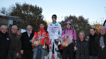 Challenge rgional de cyclo-cross seniors : Le Corre devant Gicquiau