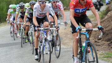 Tour d'Espagne # 11 : Moncouti en solo / Wiggins en rouge