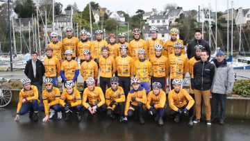 L’toile Cycliste de Landerneau en stage