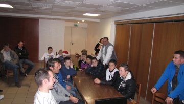 Arnaud Grard en visite au CC Plancot.