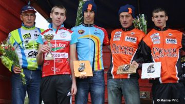 Cyclo-Cross FSGT  Pleven (22) : Levque devant Richeux 