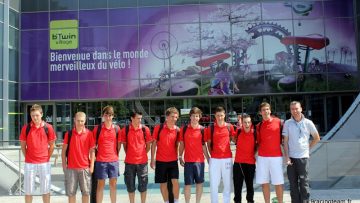 Les bretons en stage avec la U 19 Racing Team 