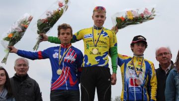 Championnat PDL de l'Omnium  Chteaubriant : Perret, Paillusson et Coquard 