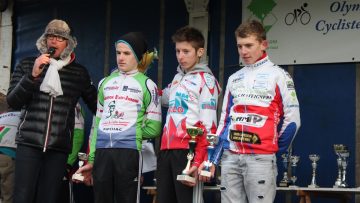 Cyclo-Cross de Betton (35) : Vivier, Melaye, Josso et Merlier