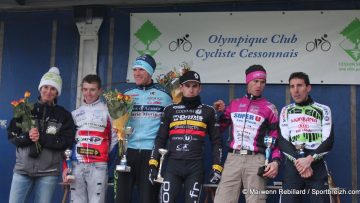 Cyclo-Cross de Betton (35) : Vivier, Melaye, Josso et Merlier