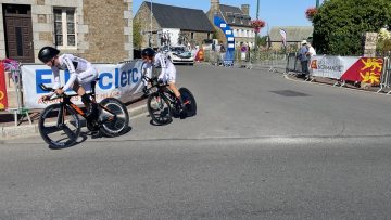 Le CLM Mixte des France de l'Avenir pour la Bretagne !