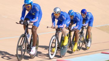 France Piste : les juniors Bretons en finale de la poursuite par quipes  