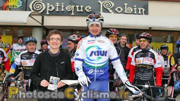 Taupont Cyclisme roule avec Christophe Laborie 