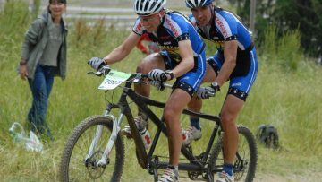 Championnat de France VTT Tandem: le Bronze pour la paire Le Naour - Jouanigot