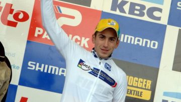 Arnaud Jouffroy sur le podium  Koksijde 