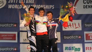 Mondial BMX  Copenhague : Daudet Champion du Monde / Pottier en bronze 