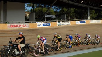 Jacques champion de France Junior de Keirin