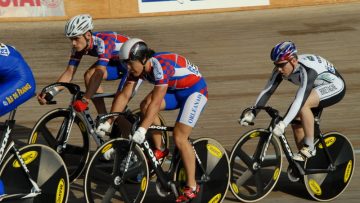 Jacques champion de France Junior de Keirin