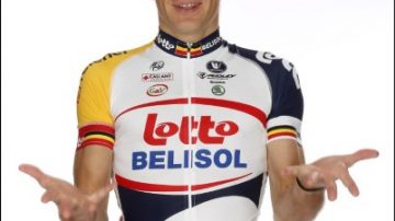 Le nouveau maillot de la Lotto-Belisol 