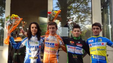 Cyclo-Cross de la Garnache (85) : Maheau devant Guilbaud 