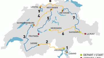 73me Tour de Suisse: Coup d'envoi samedi  Lugano 