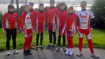 Le Vlo Sport Trgueusien en stage