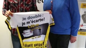 La Sarthe s'engage pour la scurit des cyclistes