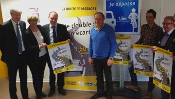 La Sarthe s'engage pour la scurit des cyclistes