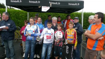 Retour sur les preuves coles de cyclisme  Saint-Denoual (22) 