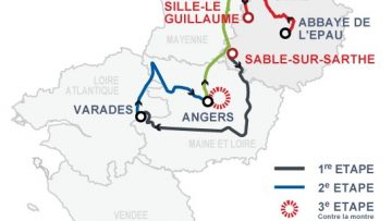 Lance Armstrong au dpart du Circuit de la Sarthe