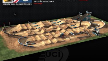 En piste pour les Championnats du Monde BMX