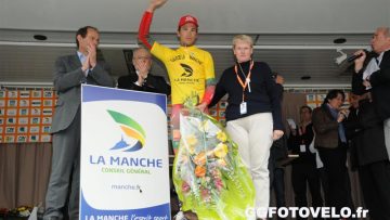 Tour de la Manche : Hurel le plus rapide  Pontorson 