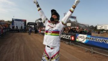 Coupe du Monde UCI BMX Supercross  Frjus : Strombergs et Walker s'imposent