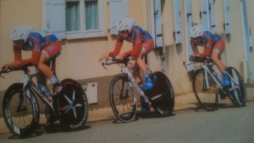 Sabl Sarthe Cyclisme Champion Rgional des Pays de la Loire de CLM par quipe 