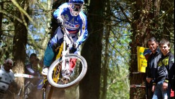 Championnat de Bretagne Descente VTT  Jugon-les-Lacs (22) : Bresset sacr