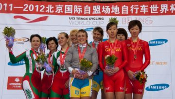 Coupe du Monde UCI Piste  Pkin (Chine) : les classements de la 1re journe