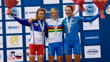 Championnat du Monde Route Juniors Dames: Pauline Ferrand Prvt 2me, Aude Biannic 8me 