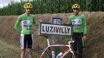 Les coureurs en reconnaissance