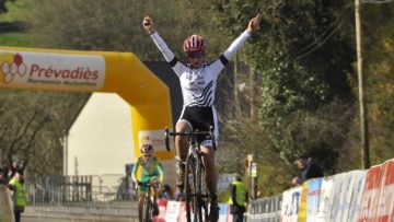 Cyclo-Cross de Lanarvily (29) : Lvque chez les cadets / Gaultier chez les dames