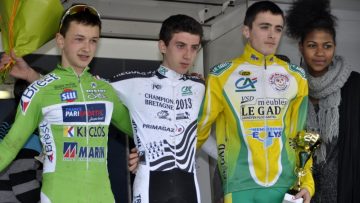 Cyclo-Cross de Lanarvily (29) : Lvque chez les cadets / Gaultier chez les dames