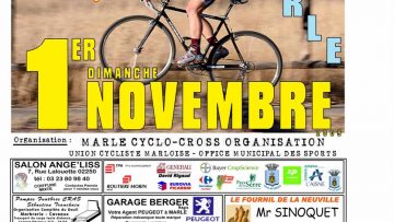 Cyclo-Cross de Marle (02) dimanche: Mourey pour la passe de 3 