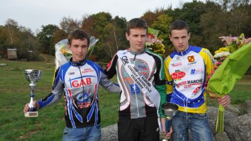 Challenge rgional de cyclo-cross : Collobert et Glon laurats chez les cadets et les dames