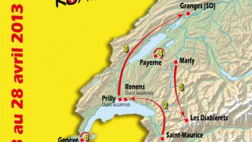 Tour de Romandie 2013 : les tapes dvoiles 